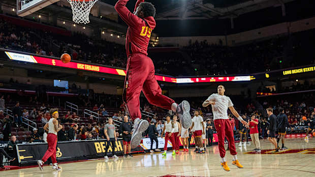 bronny james usc basketball